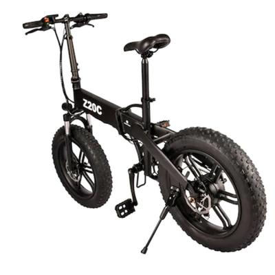 China Standard Electric Fat Bike Fat Bike Folding Long Mileage 20 Inch 36V Lithium Battery One Seat 251 - 350W for sale