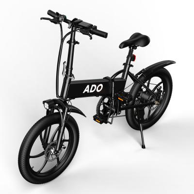 China Aluminum Alloy Adult 350W 36V 10AH 20Inch Standard Lightweight ADHD Brand A20 Folding Electric Bike Electric Bicycle for sale