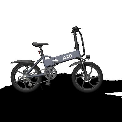 China Dropshipping Portable Adult 350W 36V 10AH Fat A20 Standard Tire Folding Electric Bicycle Urban Road Mountain Bike ebike for sale