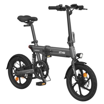 China Factory wholesale removable lithium battery standard E bike HIMO Z16 foldable long mileage adult electric bicycle e bike for sale