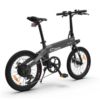 China City Road HIMO C20 250W Hidden Battery 20inch Motor Standard Foldable Bikes Cycle Electric Moped Bike for sale