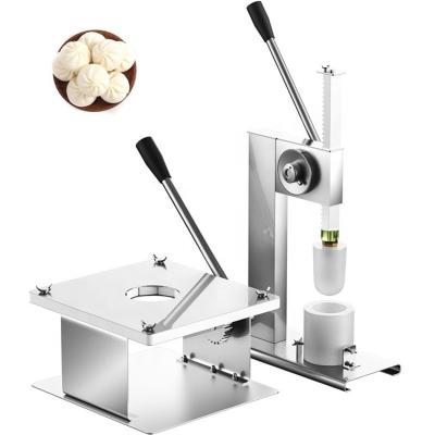 China Steamed stuffed roll machine baozi filling machine popular manual small dumpling making machine home use roll dividers and rounder machine dumpling wrapper machine for sale