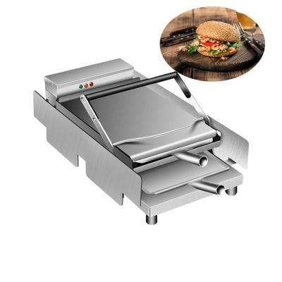 China High Efficiency Easy Operation Electric Bun Toaster Burger Bun Heating Machine Bread Baking Heater for sale