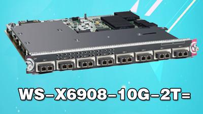 Chine Cisco WS-X6908-10G-2T Cisco 6500 séries module de 10 gigabits à vendre