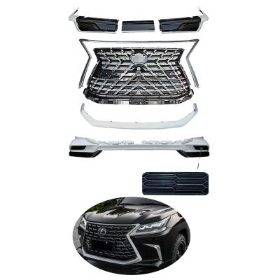 China 2021 LX570 TD BODYKIT Luxury Facelift Upgrade To TRD Style Front Rear Bumper Grill For Lexus LX570 2016-On for sale