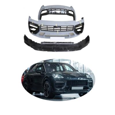 China Luxury HW 9Y0 Rise High MTR Style Front Bumper Set Rear Bumper Side Skirt Rise For Porsche Cayenne 9Y0 19-On for sale