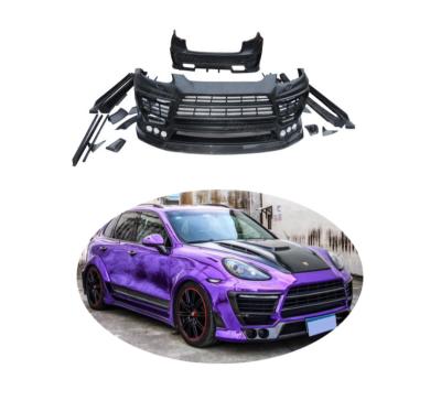 China HW OR Luxury Wide Body Kit W/ Exhaust Wheel Eyebrow Wheel Hub Decoration For Porsche Cayenne 958.1 11-14 for sale