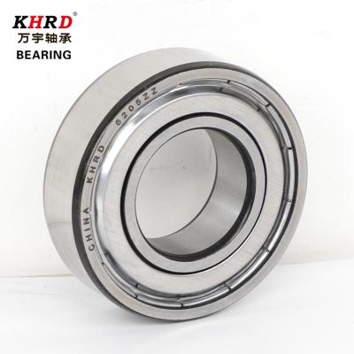 China Long Life High Speed ​​Single Row Deep Groove Ball Bearing GCr15 Bearing 6205 With Price List for sale