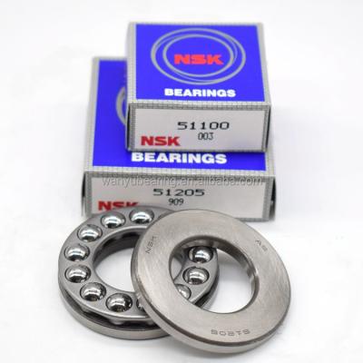 China Building Material Stores Forklift Parts NSK High Precision Thrust Ball Bearing 51206 for sale