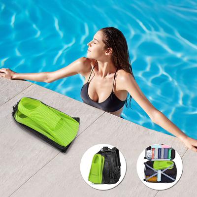 China SKTIC Silicone Fins Diving Gear High Quality Short Durable Rubber Swimming Fins Wholesale Underwater Gear for sale