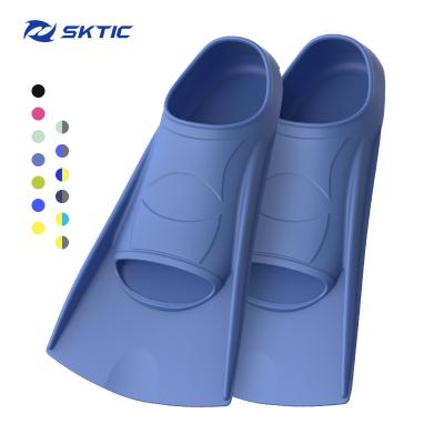 China SKTIC 2021 Newest TPR Durable Lightweight Closed Heel Free Diving Custom Fins for sale