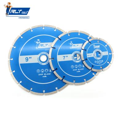 중국 Cutting Press Ceramic Tile Effect 4.5 Inch Circular Cutting Diamond Segmented Saw Blade For Wholesale Marble Cold Dry Stone 판매용