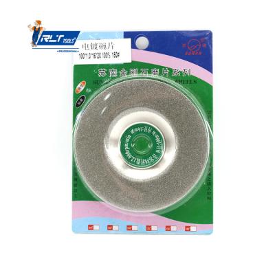 China The Cut RLT Effect Factory 100MM Diamond Grinding Cup Wheels Polishing Plated Wholesale Diamond Cutting Disc Te koop