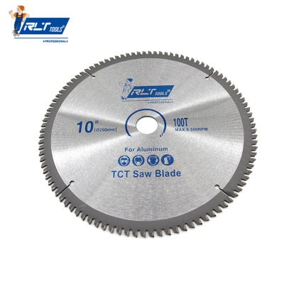 China Effect RLT Cut Tools 10Inch 300X100T Disc Custom Professional Cutting Circular Saw Blades CTT Saw Blade For Aluminum en venta