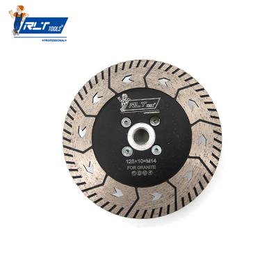 Cina Cutting Effect RLT Tools 125*10*M14 Diamond Cutting Tools Disc Custom CTT Circular Saw Blade For Stone Marble Concrete Wood in vendita