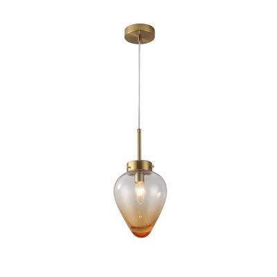 China New Fashion Design Chandelier Pendant Light Heart Modern Decorative Indoor Glass Pendant Light for sale