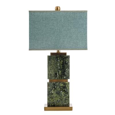 China Lighting works decoration hotel marble contemporary table lamp for sale