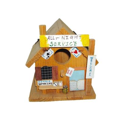 China Sustainable Customized High End Bird Houses Wood For Canaries for sale