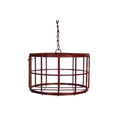 China Manufacturer Outdoor Garden Bird Sustainable Metal Wire Bird Hanging Feeder For Sale for sale