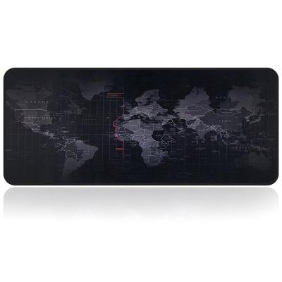 China Hot Extended Non-slip Large Size Non-slip Extended Professional Soft Custom Pattern World Map Mousepad Gaming Hot Rubber Mouse Pad for sale