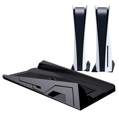 China Cool 2 Consoles PS5 Accessories Console Vertical Fan Mount Base For PS5 Two Consoles Set for sale