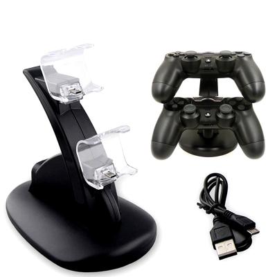 China Cheap Controller Charging Dock Stand Support Control PS 4 Charging Station For PS4 Joystick Rocker YCC-P4011-C for sale