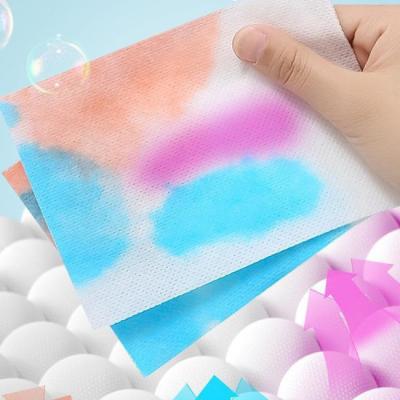 China Color Master Color Absorber Sheets Paper Aundry Anti Cross Dye Absorbing Laundry Sheets for sale