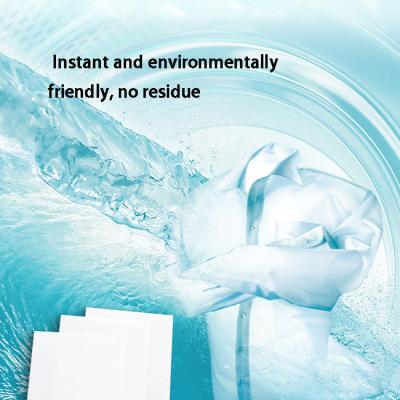 China Clean And Stain Removing  Laundry Detergent Sheet Fragrant And Multi Effect Laundry Soap Sheets for sale