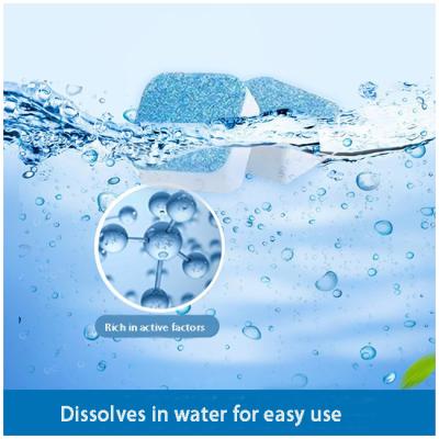 China Decontamination Continuous Clean Toilet Tablets Bacteriostasis Blue Block for sale