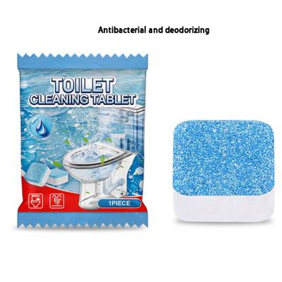 China OEM Label Remove Dirt And Odor Bathroom Cleaner Tablets Automatic Toilet Cleaning Block Tablets for sale