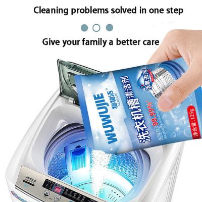 China Antibacterial Descaling Washing Machine Drum Cleaning Powder Agent 200g for sale