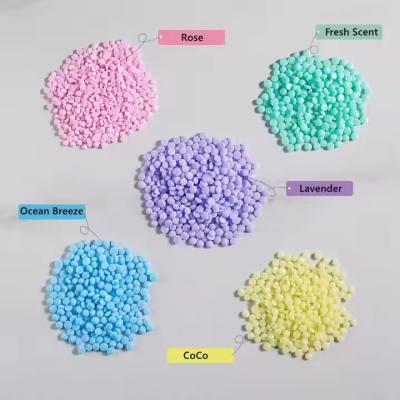 China Factory Direct Sale Wash Clothes Lasting Fragrance Beads Laundry Scent Booster Crystal Granule Beads for sale