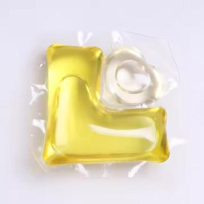 China clothes washing Concentrate Detergent Capsule 2 In 1 Laundry Detergent Pods For Washing Machine for sale