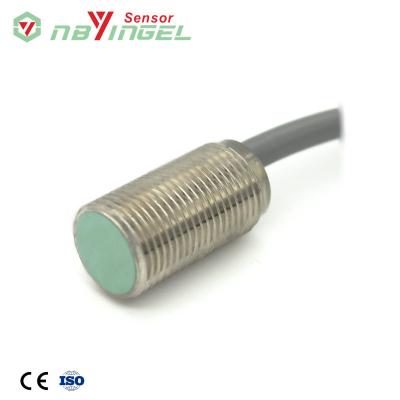 China Position Sensor CE Yingke DC M12 Cable 22mm Length Short Body Inductive Proximity Sensor for sale