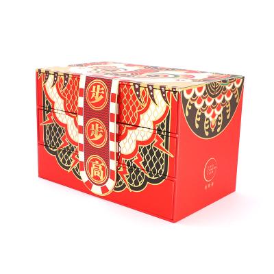 China Recycled Cardboard Paper Packaging Fashionable Cheap Stamping Gift Box for sale