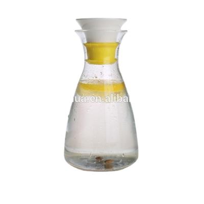 China New viable multifunctional glass jug with filtration ceramic lid for sale