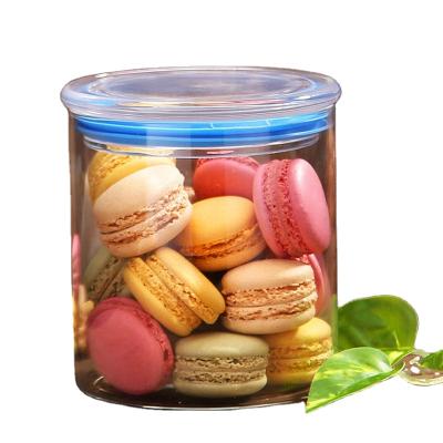 China High Quality Sustainable Food Storage Jar Borosilicate Glass Jar With Lid for sale