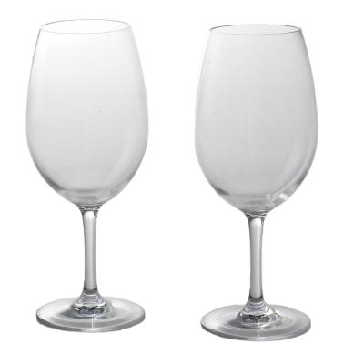 China Sustainable Customizable Clear PC 130ml Casual Wine Cup Dining Cup With Good Quality for sale