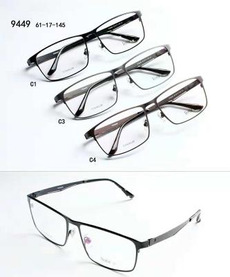 China Wear 2018 b popular titanium optical frame 9449 for sale