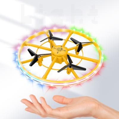 China Modern Light Avoidance Gesture Remote Control Obstacle Drones 360 Degree Mini Hand Drone For Kids for sale