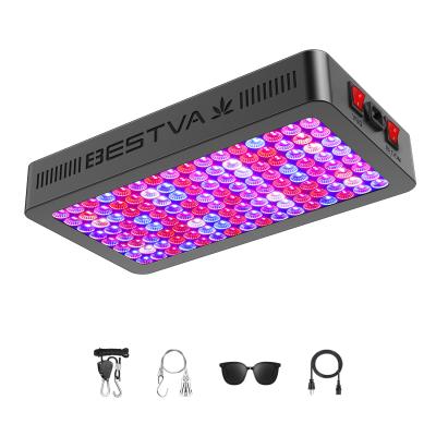 China Dual Led Switch To Grow Indoor Plant 600W 1000W 1200W 1500W Greenhouse Plant 600W 1000W 1200W 1500W VEG Full Spectrum BESTVA COB Shenzhen LED Grow Light for sale