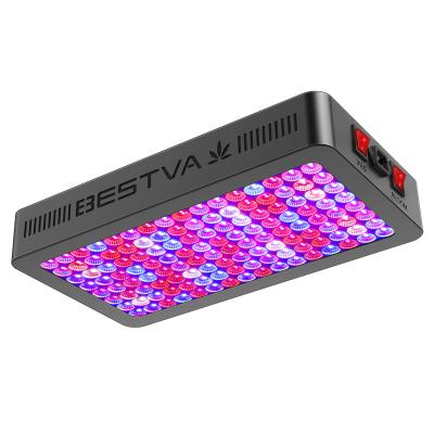 China Full spectrum grow light with LM301B chips BESTVA reflector 1500w hydroponic greenhouse indoor plant to grow light kit smd lm301b indoor cob led to grow light dual switch for sale