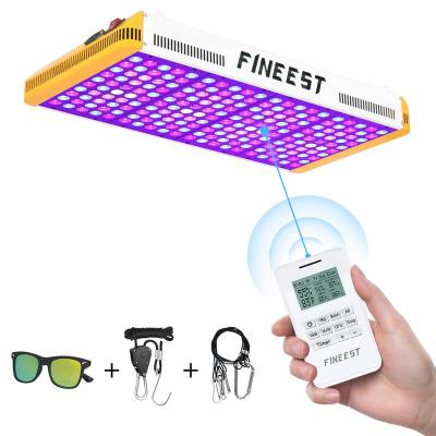 China FINEEST 3000W Double-chip 10w LED Full Spectrum Seed Starting With Remote Control Smart LED Grow Light For Greenhouse And Hydroponics for sale