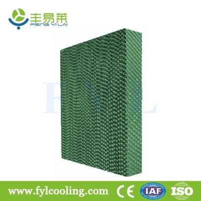 China FYL Green cooling pad/ evaporative cooling pad/ wet pad for sale