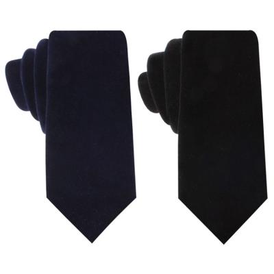 China New Chinese Famous Necktie Wedding Customized Velvet Ties Brand Corduroy Charm 143*6cm for sale