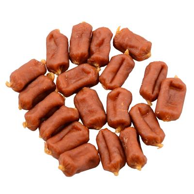 China Sustainable Suppliers Dry Chicken Sausage Dog Chew Food Pet Snacks Soft Snacks for sale