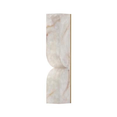 China Modern Alabaster wall hanging light modern simple creative atmosphere marble hotel villa corridor corridor living room wall light for sale