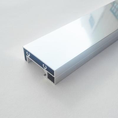 China Modern Mirror Profile Finish Aluminum Extrusion For Shower Enclosure Door Windows for sale