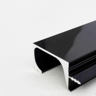 China Modern industrial tubes tubes round black anodized aluminum profiles for sale