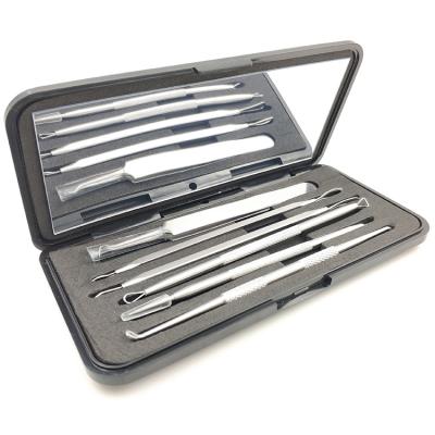 China Wholesale 6pcs Stainless Steel Button and Blackhead Remover Kit High Quality for sale